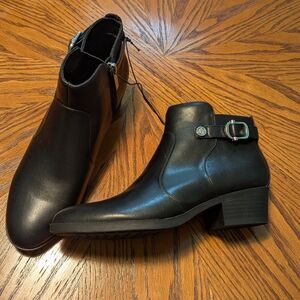 Unisa Black Ankle Boots